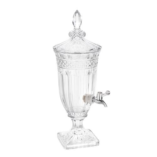 Dispenser / Suqueira Brandon Em Cristal Wolff  2 L - Transparente