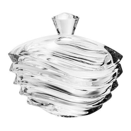 Bomboniere Em Cristal Com Tampa Wolff