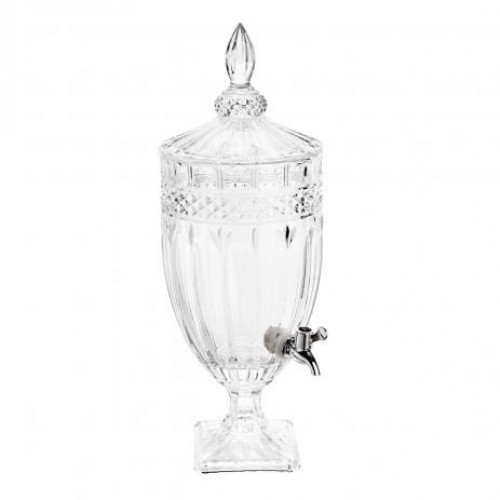 Dispenser / Suqueira Brandon Em Cristal Wolff  4,5 - Transparente