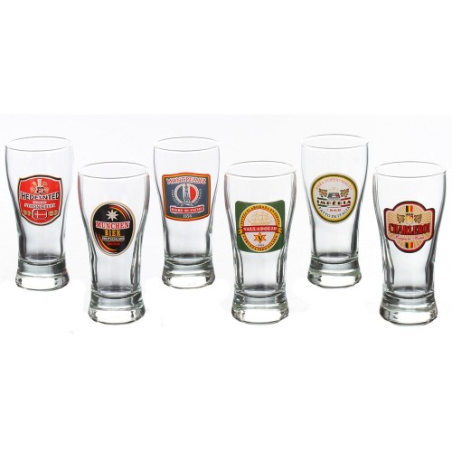 Conjunto Copos Pagodinho Distel 6 Peças - HMartin