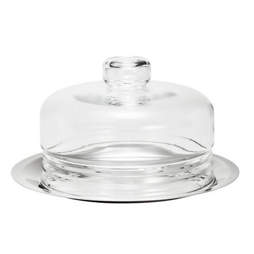 Queijeira inox e cristal elegance Wolff