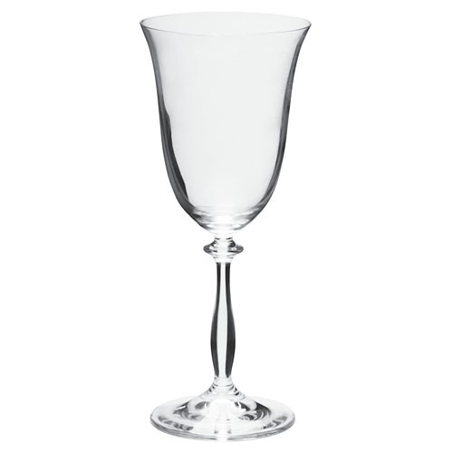 Conjunto 6 taças Água Angela Cristal 350ml - Bohemia