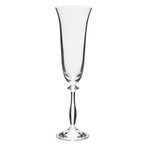 Conjunto 6 Taças Champanhe Angela Cristal 190ml - Bohemia