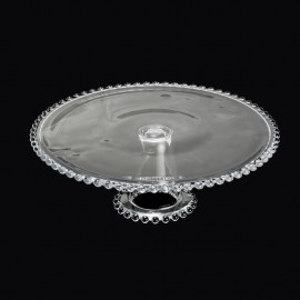 Prato Para Bolo Cristal Pearl Wolff 31cm
