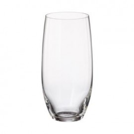 Jogo 6 copos alto cristal Bohemia